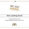 Site Leading Hand Position Available